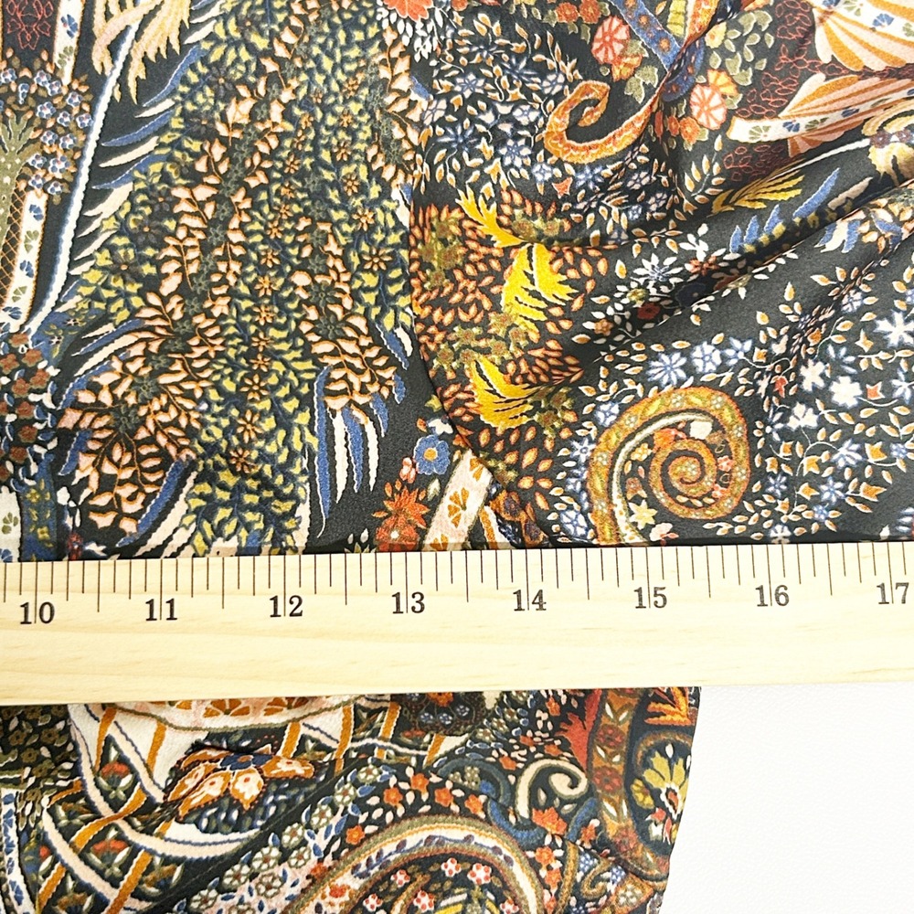 NWT Lulus Womens Mesmerizing Sight Paisley Print One Shoulder Bodysuit Size S - Picture 13 of 15